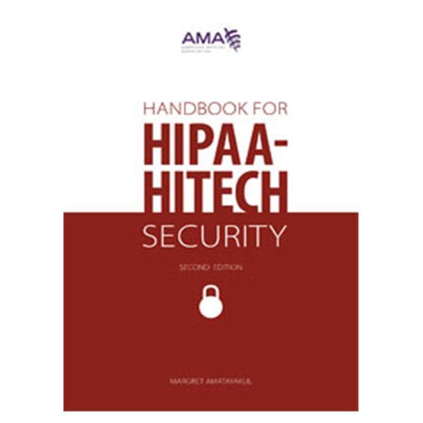 HIPAA-HITECH Security 7x10" Educational Handbook Ea