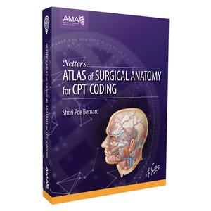 2015 Netter's Atlas of Surgical Anatomy for CPT Instructional Book Ea