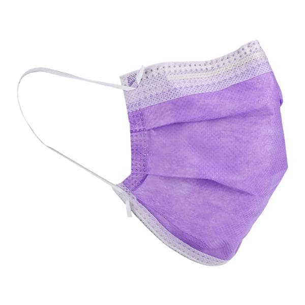 SafeMask Sofskin Mask ASTM Level 1 Lavender 50/Bx