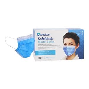 SafeMask Master Series Procedure Mask ASTM Level 1 August Sky Adult 50/Bx