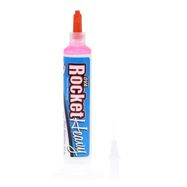 Rocket Refill Syringe Adhesive Heavy Red 12Gm/Ea