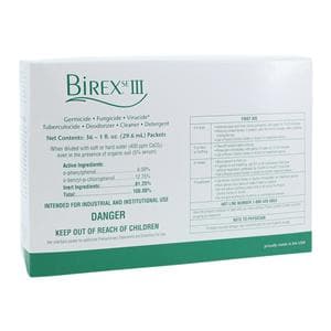 Birex SE III Solution Disinfectant Clinic Pack 1 oz 36/Pk