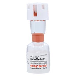 Solu-Medrol Injection 40mg SDV Act-O-Vial 1mL Each