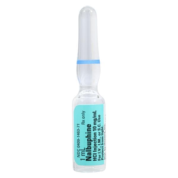 Nalbuphine HCl Injection 10mg/mL Ampule 1mL Each