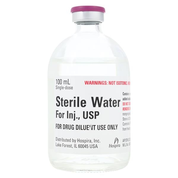 Sterile Water Injection SDV 100mL Each