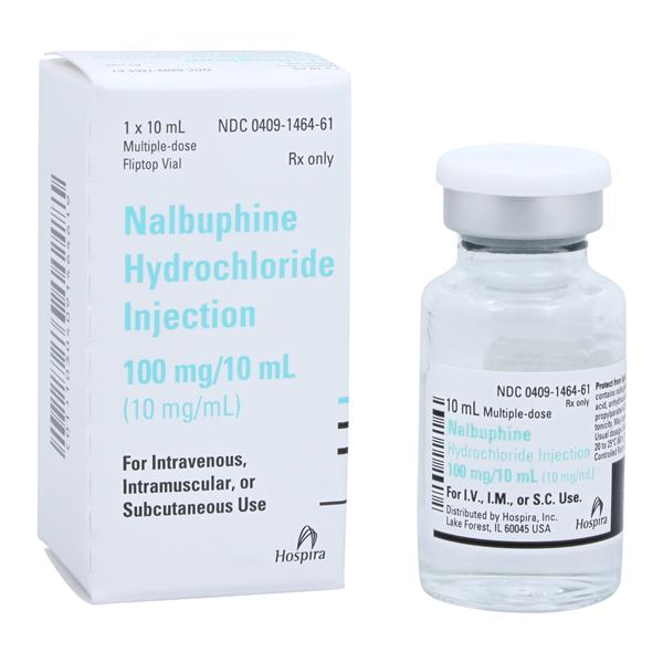 Nalbuphine HCl Injection 10mg/mL MDV 10mL Each