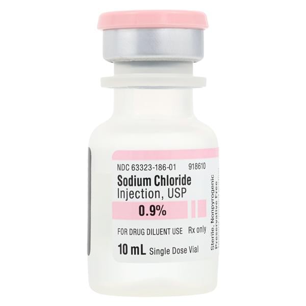 Sodium Chloride Injection 0.9% SDV 10mL 10mL/Vl