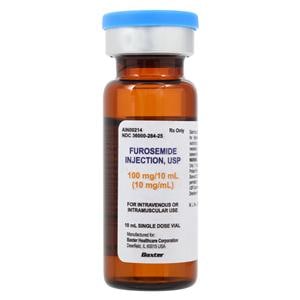 Furosemide Injection 10mg/mL SDV 10mL/Vl