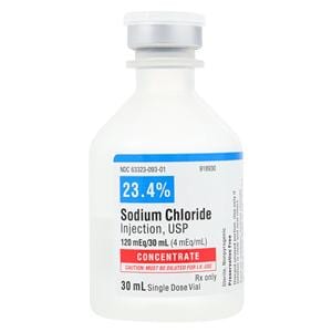 Sodium Chloride Injection 23.4% SDV 30mL/Vl