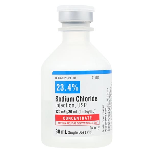 Sodium Chloride Injection 23.4% SDV 30mL/Vl