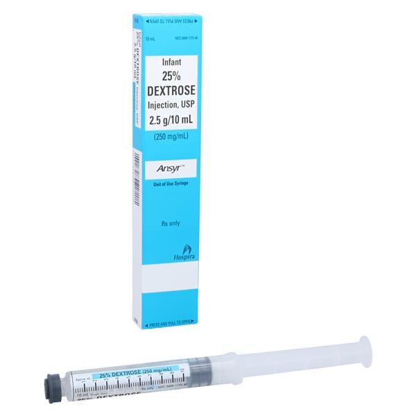 Dextrose Injection 25% Infant Prefilled Syringe 10mL Each