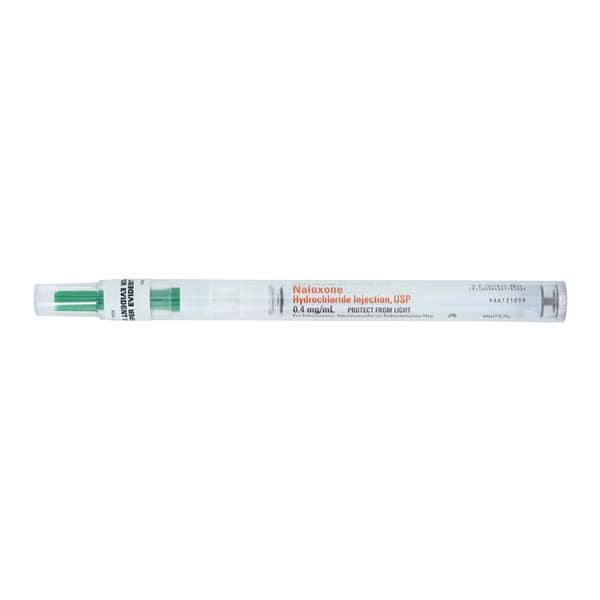 Naloxone HCl Injection 0.4mg/mL No Needle Prefilled Syringe 1mL Each