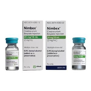 Nimbex Injection 2mg/mL MDV 10mL 10/Package