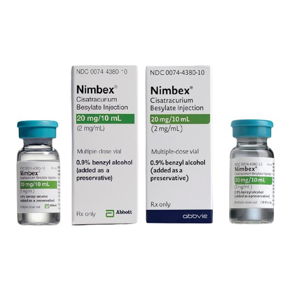 Nimbex Injection 2mg/mL MDV 10mL 10/Package