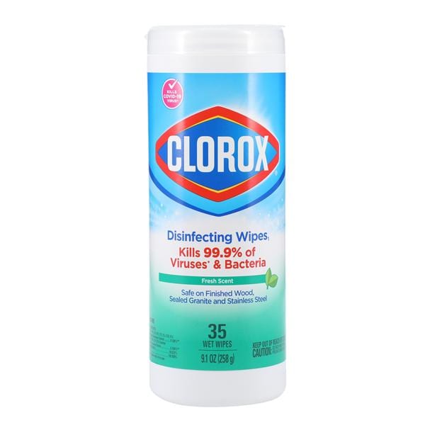 Clorox Disinfectant Wipes 35/Cn, 12 CN/CA