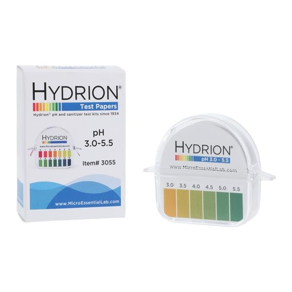 Hydrion pH Test Strip 3-5.5 Range BX