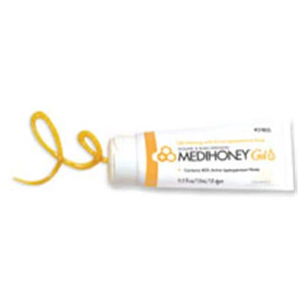 MediHoney HCS Actv Lptsprm Hny Wound Gel 15mL Strl Tb Adhs .5oz Yw 40/Ca