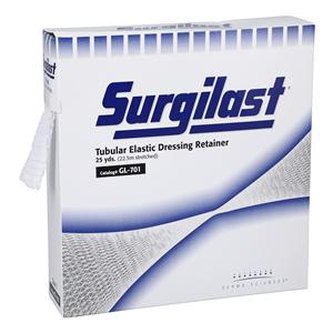 Surgilast Tubular Bandage Elastic Net 6.88"x25yd White Ea