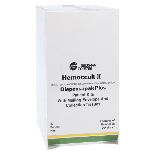 Hemoccult II Dispensapak Plus iFOB: FOB Test Kit CLIA Wvd 40/Bx, 4 BX/CA