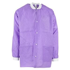 Extra-Safe Jacket 3 Layer SMS Small Purple 10/Pk, 10 PK/CA