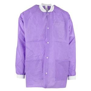 Extra-Safe Jacket 3 Layer SMS X-Large Purple 10/Pk