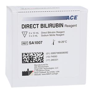 Direct Bilirubin Reagent 3x12mL 120 Count Kit 3/BX