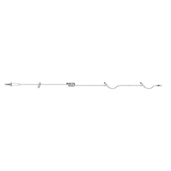 IV Administration Set 2 Y-Injection Sites 104" 15 Drops/mL 19mL 50/Ca