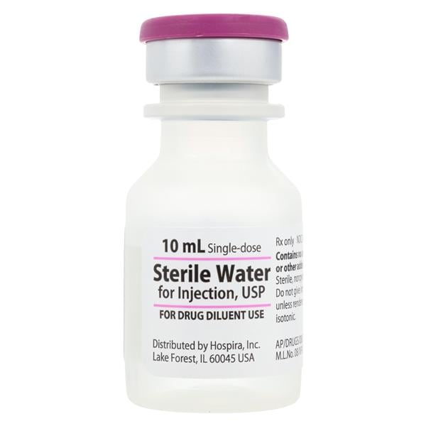 Sterile Water Injection SDV 10mL Each