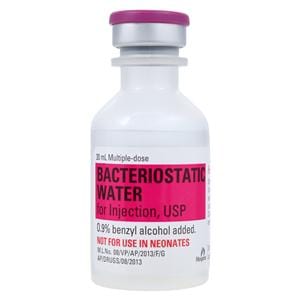 Water Bacteriostatic Injection MDV 30mL Each