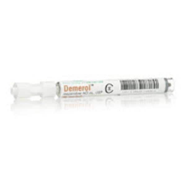 Demerol Injection 25mg/mL Carpuject 1mL 10/Package