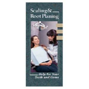 Brochure Scaling & Root Planning 6 Panels English 50/Pk