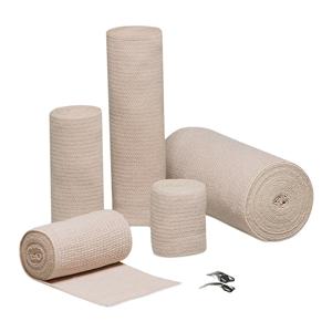 Econo-Wrap Compression Bandage Elastic 2"x4.5yd Tan Non-Sterile 60/Ca