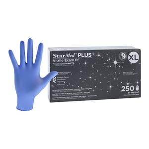 StarMed Plus Nitrile Exam Gloves X-Large Purple Non-Sterile