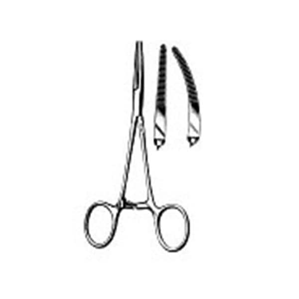 Kelly Hemostatic Forcep Curved 5-1/2" Nickel Plated Steel Sterile 20/Bx