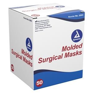 Surgical Mask ASTM Level 1 Blue 20bx/Ca