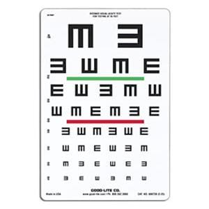 Visual Acuity Chart EA