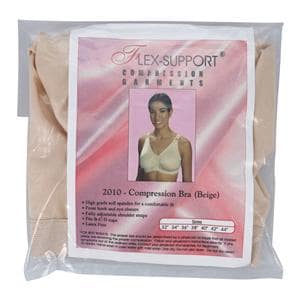 Compression Bra Size 34 Beige