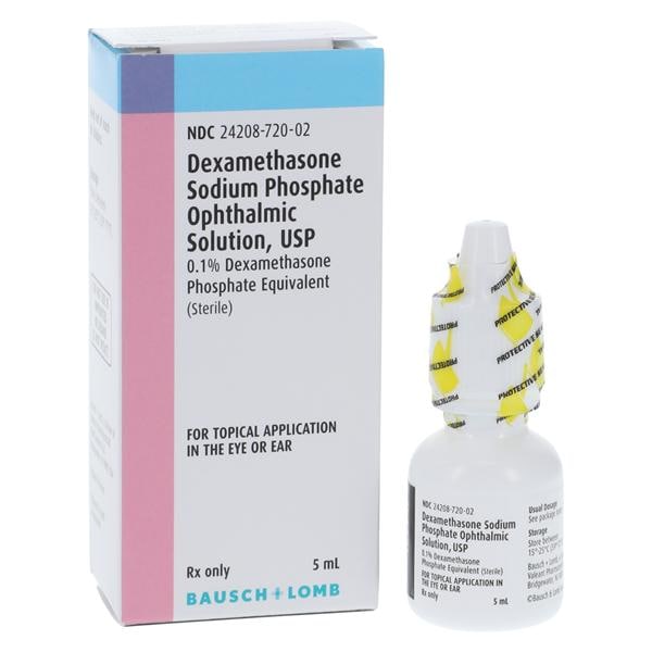 Dexamethasone Ophthalmic Solution 0.10% Bottle 5mL/Bt