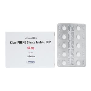 Clomiphene Citrate Tablets 50mg Blister Pack 10/Pk