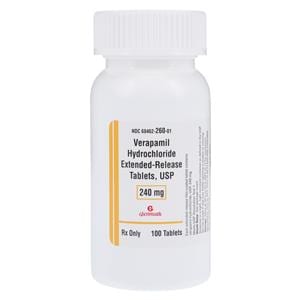 Verapamil HCL 240mg 100/Bt