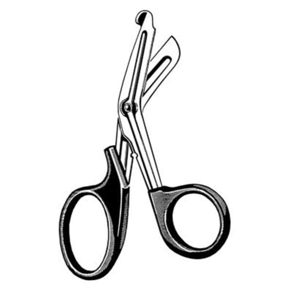 Merit Multi-Cut Utility Scissors Ang Stainless Steel/Plastic NS Rsbl Ea 0