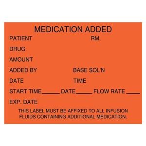 Label Medication Added 2.5X1.75 1/Rl 1/Rl