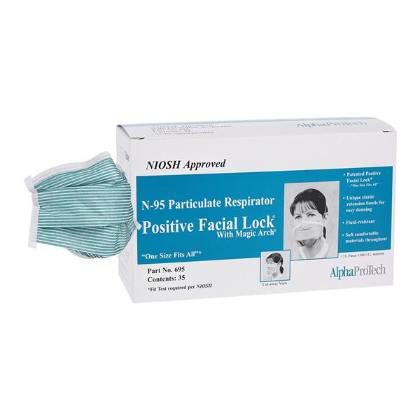 Critical Cover N95 Particulate Respirator & Surgical Mask ASTM Level 3 35/Bx, 6 BX/CA