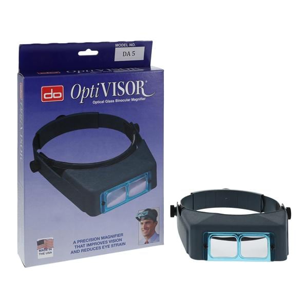 Optivisor Binocular Headband Magnifier DA-#5 Ea