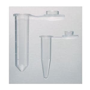 Microcentrifuge Tube Polypropylene 1.5mL Non-Sterile 10/Ca