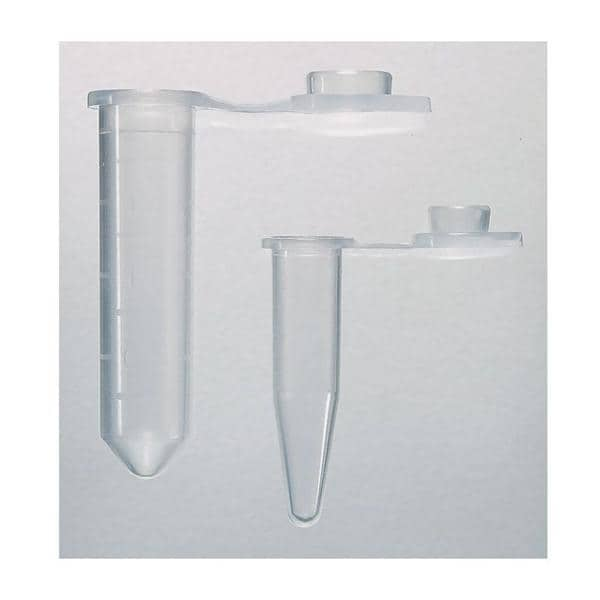 Microcentrifuge Tube Polypropylene 1.5mL Non-Sterile 10/Ca