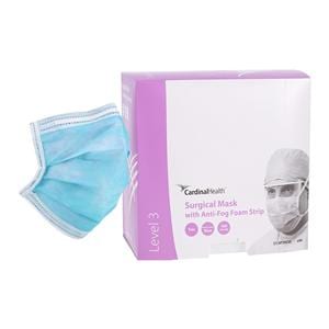 Secure-Gard Surgical Mask ASTM Level 3 Fog-Free Foam Blue 50/Bx