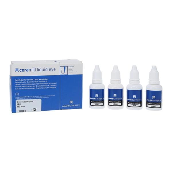 Ceramill Complete Set Shading Liquid Eye 4x25mL Ea