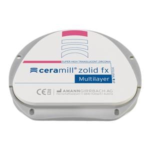 Ceramill Zolid FXML Zirconia Disc D3/D4 71x16 Ea