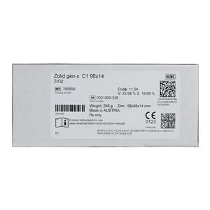 Zolid Gen-X Zirconia Disc C1 98x14 Ea